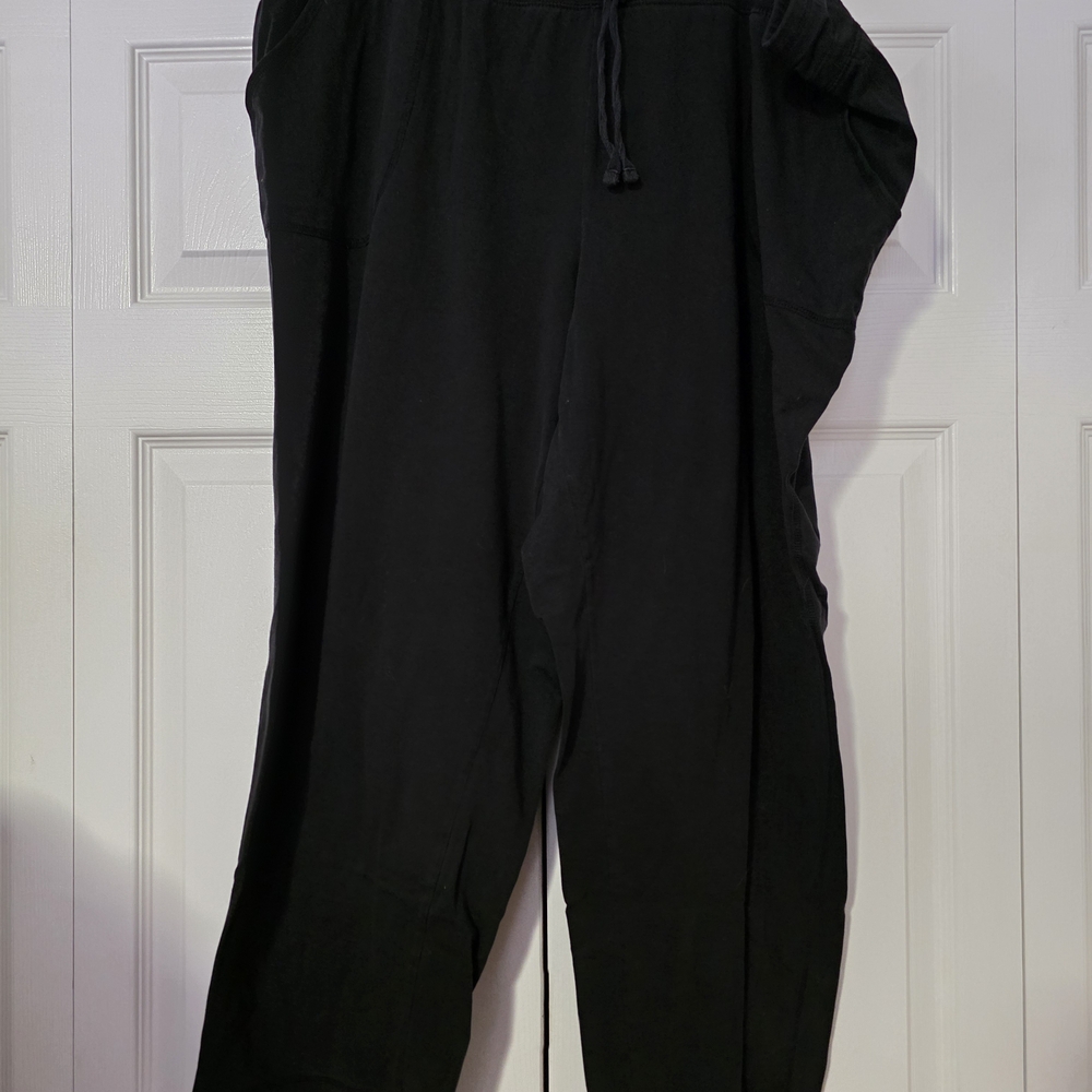 Danskin Womens Petite Black Pants